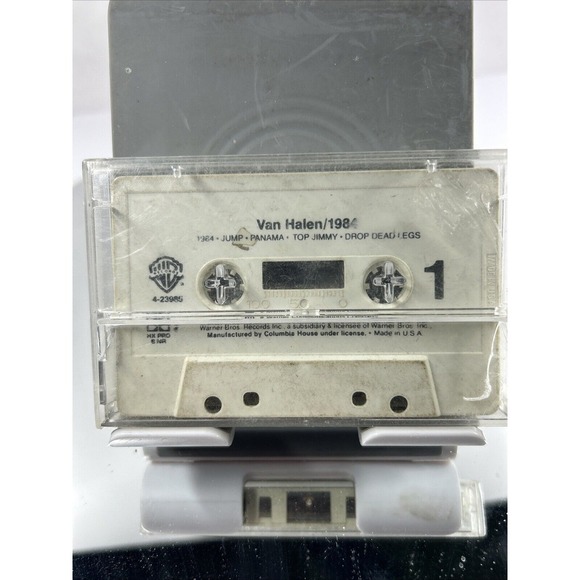 Van Halen "1984" Cassette Tape 1983 Warner Bros No Cover ‎ Or Jewel Case - Picture 2 of 2